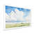 White Single Picture Framed