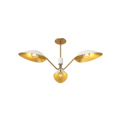 Raelle 3 Light Metal Pendant