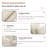 4 - Seater Upholstered Corduroy Fabric Sectional-444531363