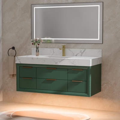 Meuble-lavabo mural 48 po