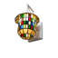 1 - Light Armed Sconce