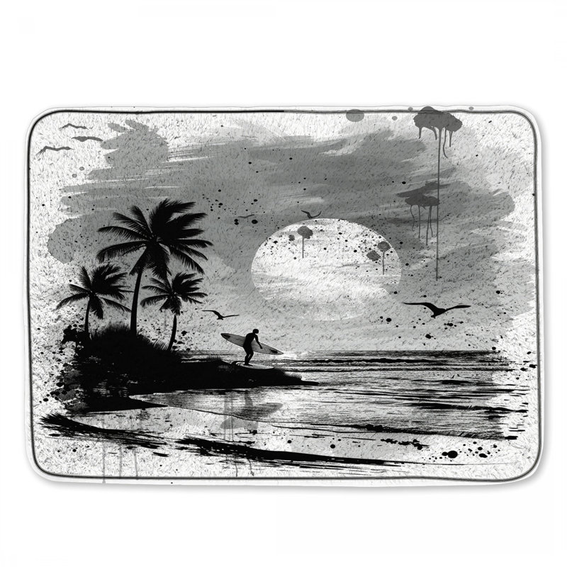 Tapis de bain Surf, L 34 po x L 21 po