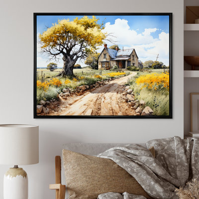 «Farmhouse Country Elegance II», reproduction sur toile