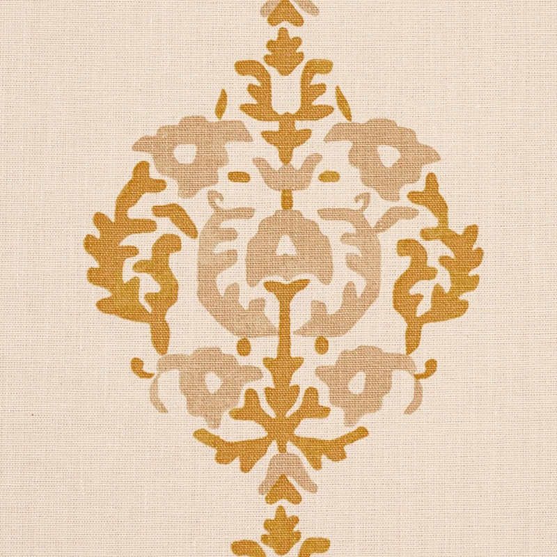 Constantine Fabric, Natural/Ochre