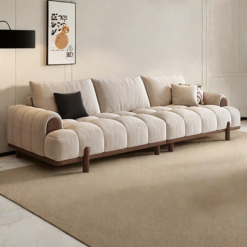Canapé moderne de style français, H 31,49 po x l 98,42 po x P 37 po, 3