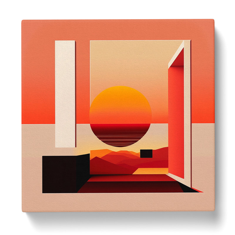 Modern Wall Art - Wrapped Canvas, 50cm H x 50cm W x 3cm D