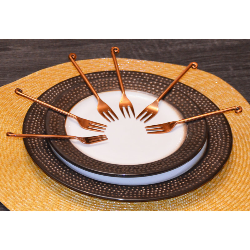 Ambor Twisted Salad/Dessert Fork