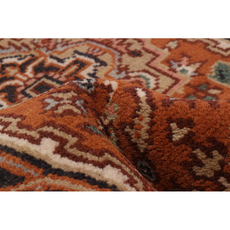 Tapis cuivre Serapi Heritage 2 pi 5 po x 11 pi 7 po