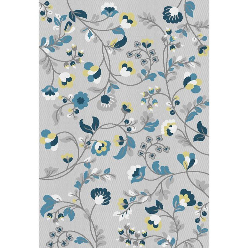 Floral Indoor / Outdoor Area Rug, Rectangle 160 x 220cm