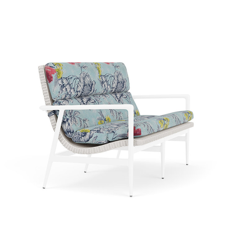 Cascade Outdoor - Seat, White, Serena Floral Meadow
