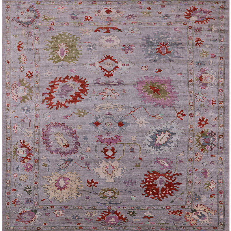 Oriental Indoor Rug, Square 6'