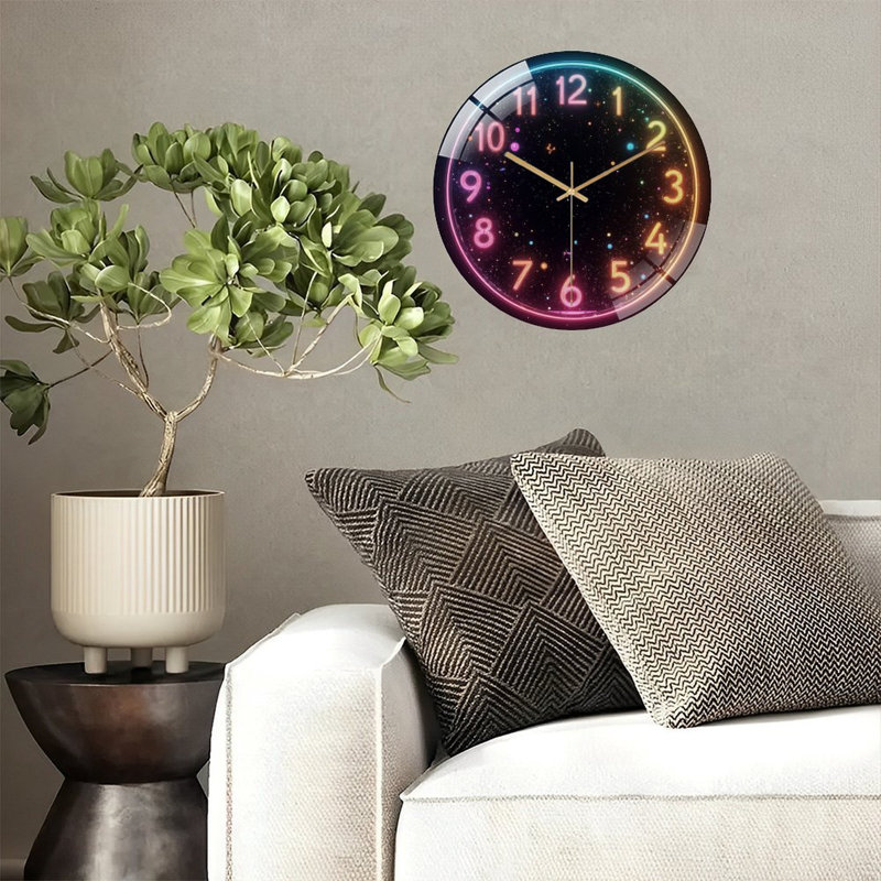Horloge murale Rainbow