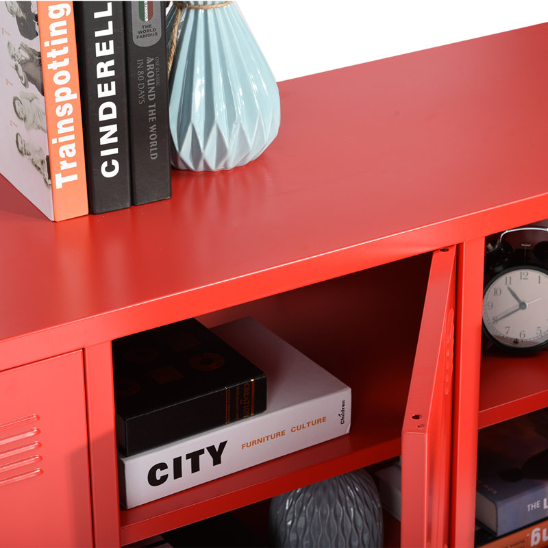 Armoire de rangement Everest, Rouge