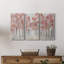 «Blush Spring», ensemble de 3 peintures sur toile tendue-1911947213
