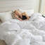 Édredon en duvet d'oie de très grande taille - Housse de couette en duvet d'oie ultra-douce 750