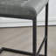 Tabouret de bar en similicuir avec dossier - structure en métal robuste et siège rembourré, sièges élégants pour îlot de cuisine, comptoir de bar et de salle à manger, 2 ensembles-331353781
