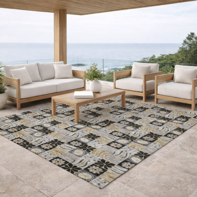 Tapis lavable à la machine intérieur / extérieur ACN2922 Chantille