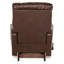 Fauteuil inclinable manuel berçant en cuir Cassian-123186960-123186957