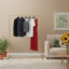 Lexianna 47.2'' Metal Freestanding Clothing Rack