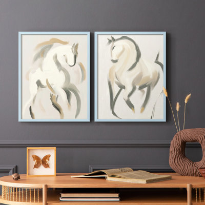 ANIMALS Series CCGLXV III - Reproduction encadrée de qualité supérieure - prête à être accrochée - aucun clou requis - aucun clou requis