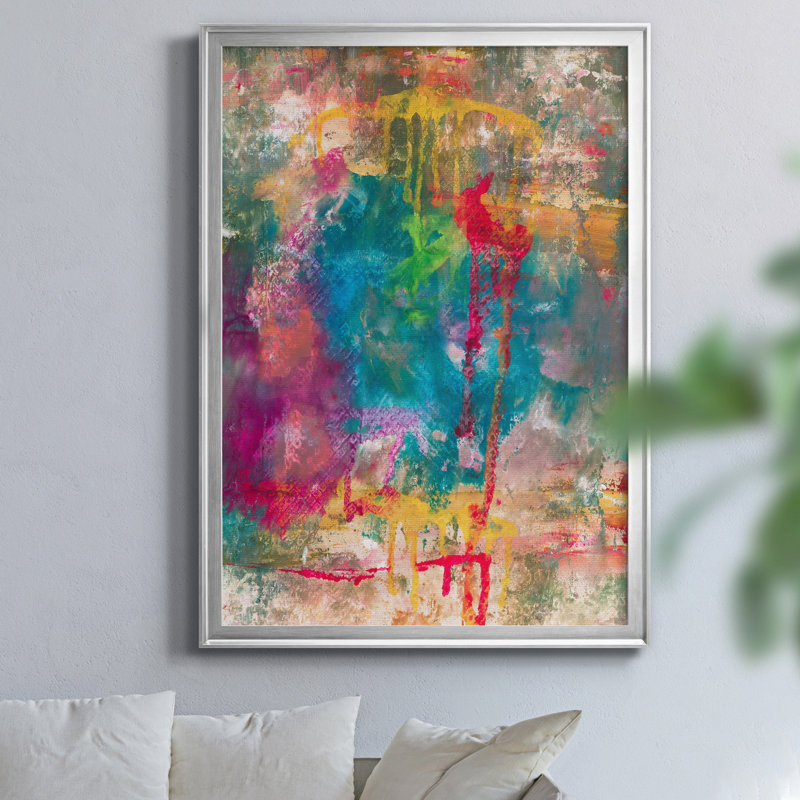 «Susan Jill» par J Paul, reproduction d'art sur toile encadrée, H 30,5 po x l 42,5 po x P 1,5 po, Argent