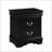 Traditional Classic 2-Drawers Nightstand-352963387