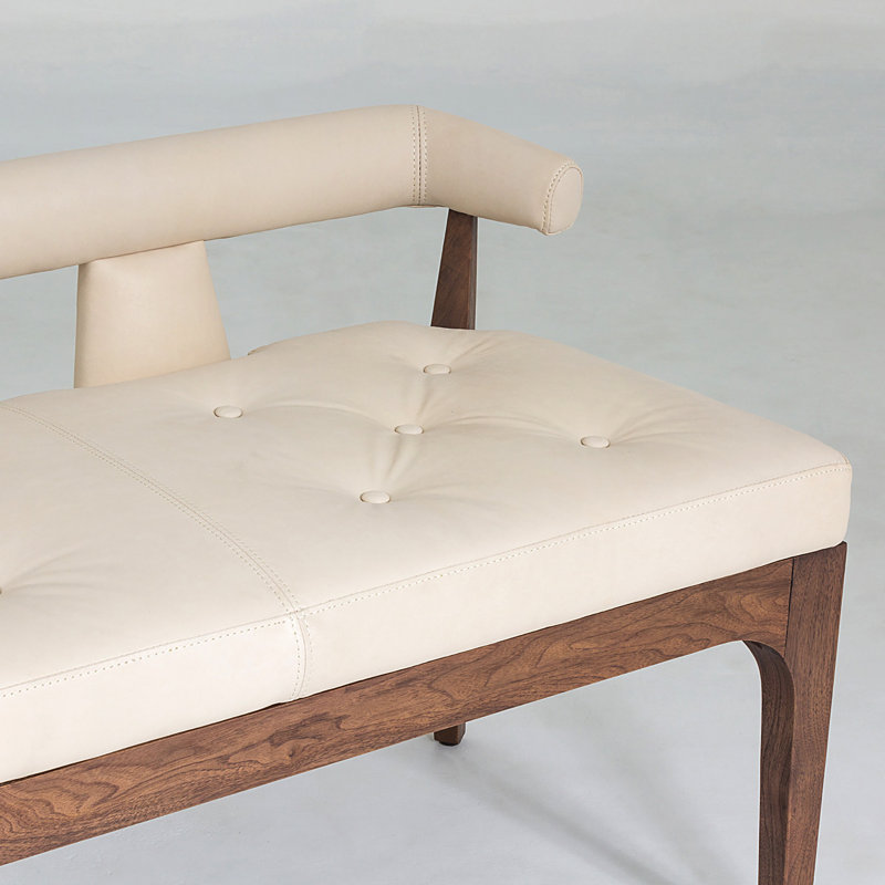 Moderno Bench, Ivory