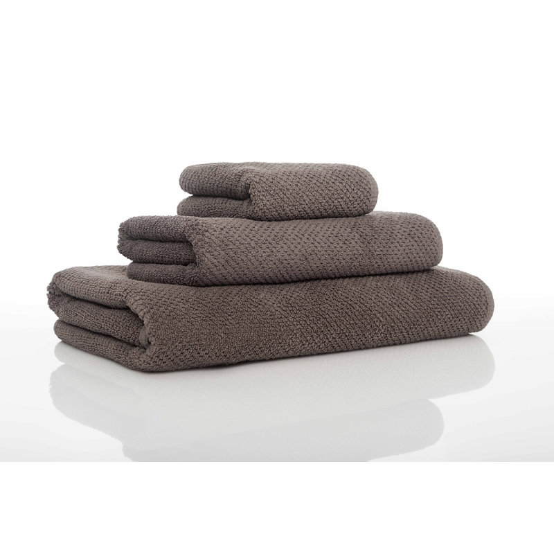 Bee Waffle Bath Towel, Moss, Bath Towels 1-Pack