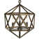 Loomis 3 - Light Dimmable Geometric Chandelier
