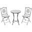 Bistro Set COLLIO Metal Black