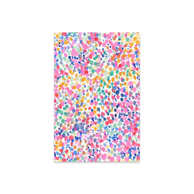 Reproduction pastel sur verre acrylique, H 24 po x l 16 po x P 0,25 po