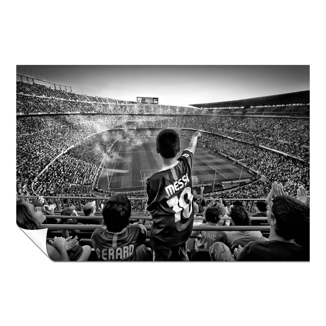 Panther Print Fine Art Prints Black & White Stadium Arena Football Fans Artistic Unframed Poster Pictures For Home Walls, Bedroom, Living Room & Bathr
