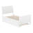Fitzsimmons Solid Wood Platform Bed with Matching Footboard and Trundle-238577239-238577193