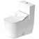 Dual-Flush Elongated One-Piece Toilet with Hygieneglaze (Seat Not Included)