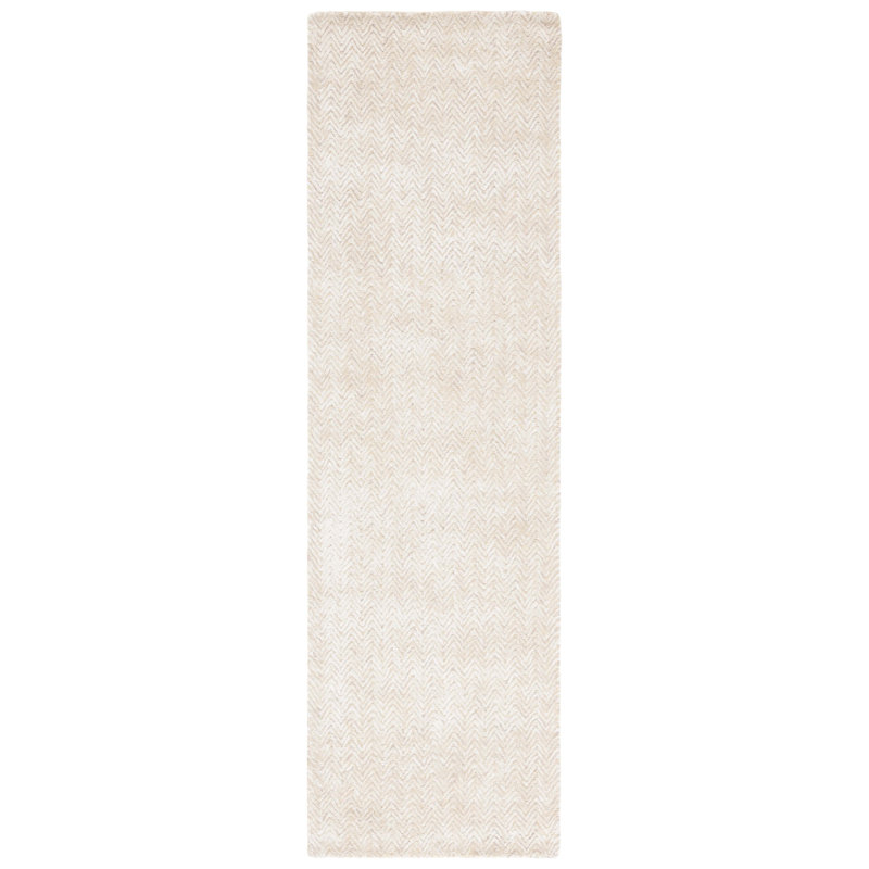Stellina cotton and viscose rug, Tapis de couloir 2 pi 3 po x 8 pi