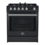 Cuisinière au gaz 30 po Leonardo, 5 brûleurs, 39 500 BTU, four à convection 5 pi³-101503757