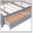 Wooden Bed With All-In-One Cabinet And Shelf-341904050