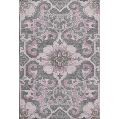 Premium Machine Washable Ralston AMF1947 Global Rug