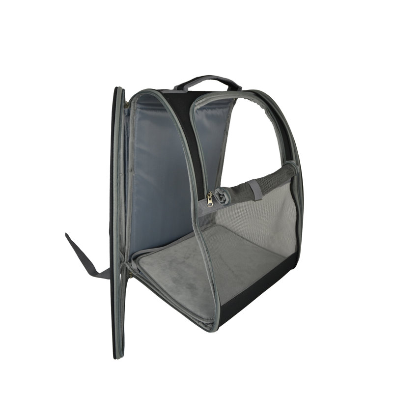 Pet Carrier Mesh Backpack, Black