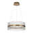 Brushed gold plated finish & clear glass is unavailable
