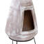 Hourglass Clay Wood Burning Smokeless Chimnea-1265084044-1265084046
