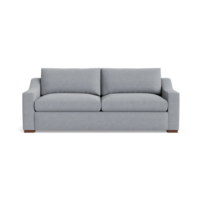 Lucca Sofa (85"), Performance Weave - Zinc