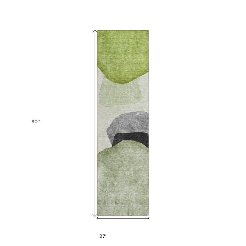 Tapis de couloir d'extérieur 8 po