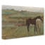 Horses In A Meadow 1995.11.1 by Edgar Degas - Wrapped Canvas-61854189