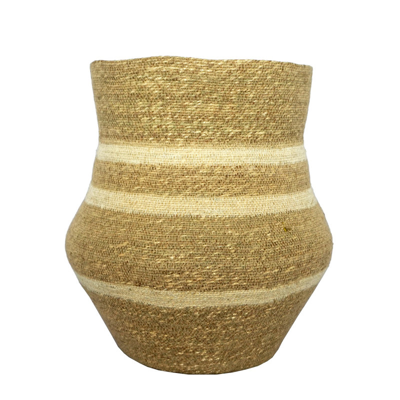 Dakota Fields Seagrass Decorative Basket