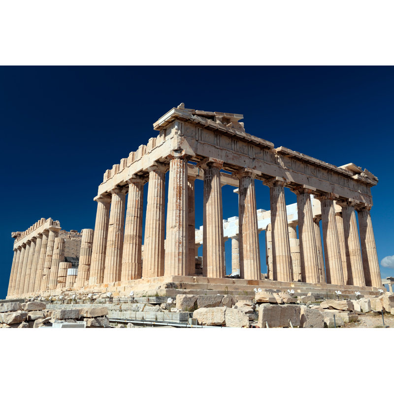 Dezarai Parthenon par - Photographie de toile tendue, H 24 po x l 36 po