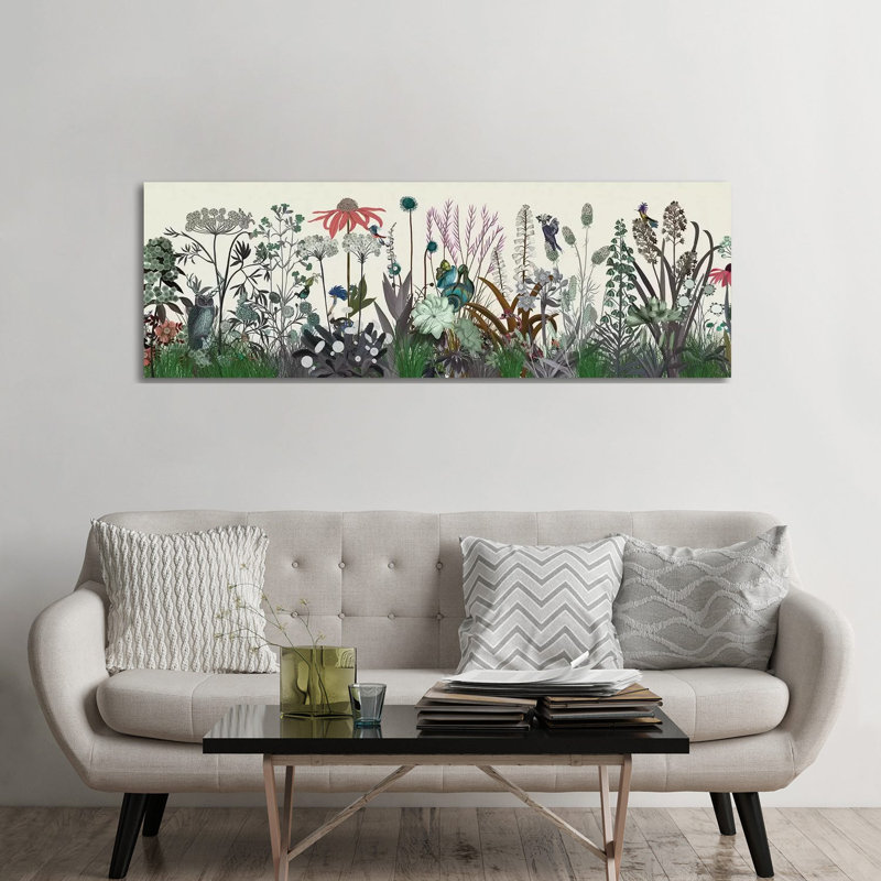 Giclée sur toile tendue Wildflower Bloom, H 24 po x l 72 po