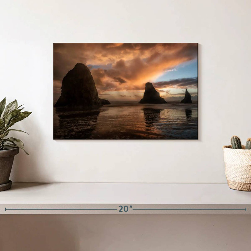 Gillard Falling Sunsets, 8" H x 12" W