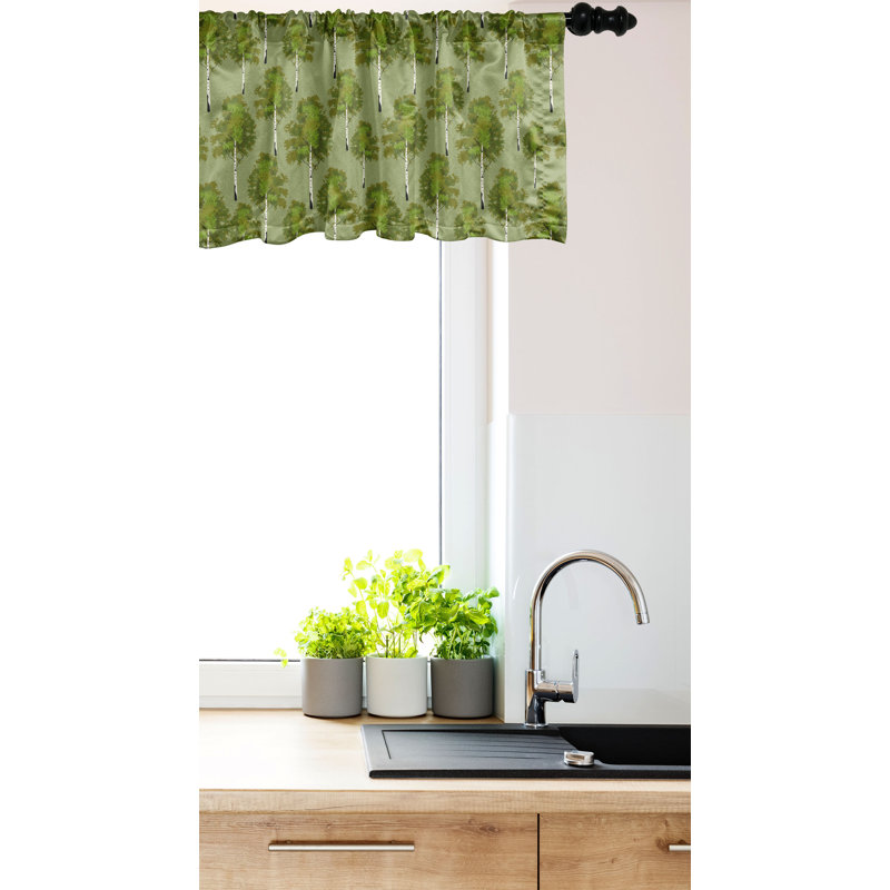 Ensemble de 2 cantonnières Ambesonne Woodland, L 54 po x L 12 po