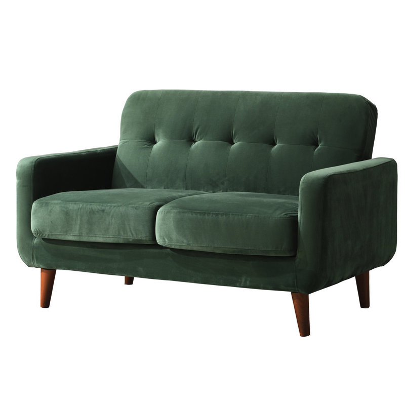 Germany 2 Seater Loveseat Sofa, Green